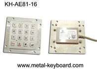 Анти- - клавиатура IP65 киоска металла вандала, ключевая погодостойкая кнопочная панель 16