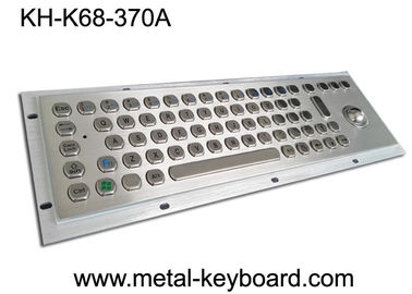 Взрывозащищенная клавиатура ИП65, Метал промышленная клавиатура с трекболом